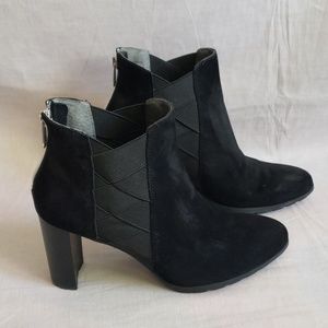 ADRIENNE VITTADINI Ankle Boots Size 8 Leather